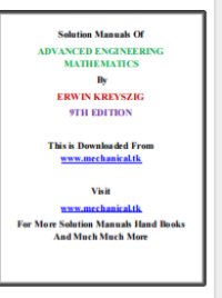 ADVANCED  ENGINEERING  MATHEMATICS