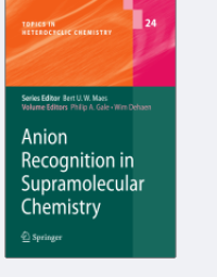 Anion Recognition in
Supramolecular Chemistry