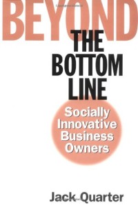 Image of Beyond the Bottom Line - Socially Innovative Business Owners