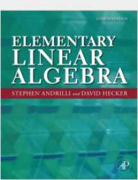 Elementary Linear  Algebra