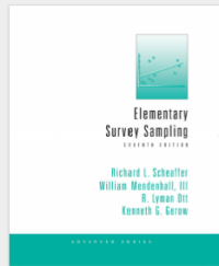 Elementary Survey  Sampling