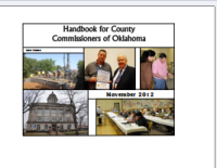 Handbook for County Commissioners of Oklahoma
