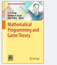 Mathematical Programming
and Game Theory