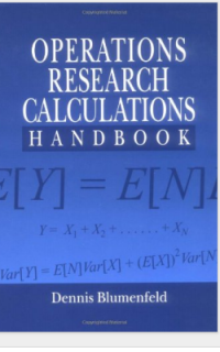 OPERATIONS RESEARCH CALCULATIONS HANDBOOK