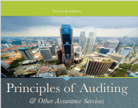 Principles of 
Auditing & 
Other Assurance Services