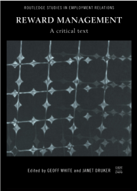 Reward Management
A critical text