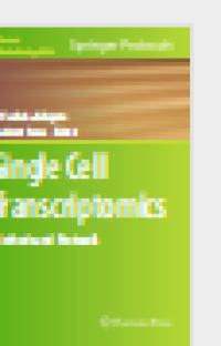 Single Cell TranscriptomicsMethods and Protocols