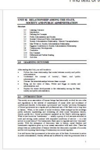 UNIT 3 CHANGING ROLE OF THE STATE: ISSUES AND CHALLENGES