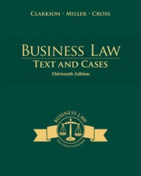 Image of Business Law, Text and Cases, Thirteenth Edition