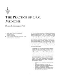Image of Ch01: The Practice of Oral Medicine