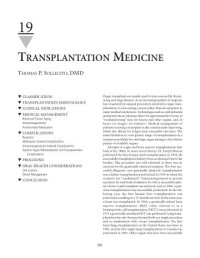 Image of Ch19: Transplantation Medicine