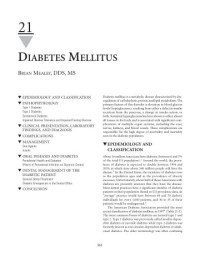 Image of Ch21: Diabetes Mellitus