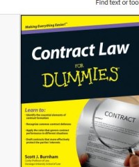 Contract Law For Dummies®