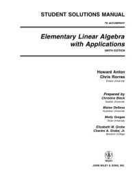 Image of Elementary Linear Algebra with Applications