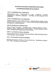 Image of Entrepreneurship Development (Entrepreneurship)