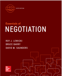 Essentials of
Negotiation