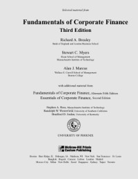 Image of Fundamentals of Corporate Finance