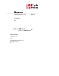 Image of Fundamentals of Corporate Finance-McGraw