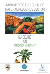 Image of Guideline on Irrigation agronomy