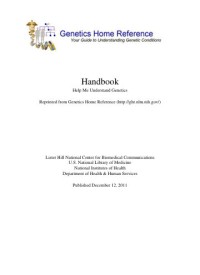 Image of Handbook (genetics)