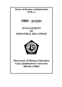 Image of INDUSTRIAL RELATION & LABOR LAW