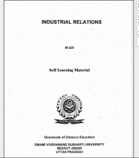 INDUSTRIAL RELATIONS