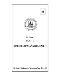 Image of Introduction To Strategic Management