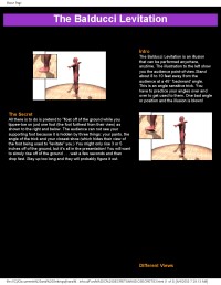 Image of Life Skills - Magic - David Blaine - Levitation