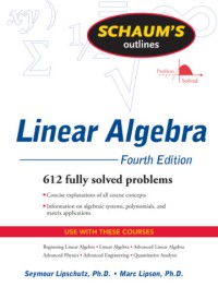 Image of Linear Algebra, 4th Edition (2009)Lipschutz-Lipson
