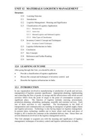 Image of Logistics Management