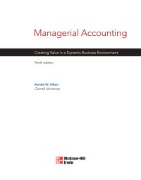 Image of Managerial Accounting (Ronald Hilton)