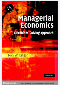 Managerial Economics problem-solving approach