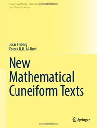 Image of New Mathematical Cuneiform Texts