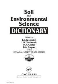 Image of Soil and environmental science dictionary