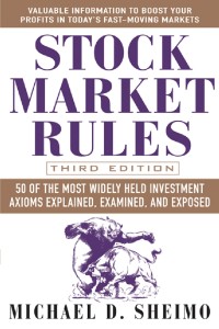 Image of Stock Market Rules 3rd Ed (2005) - Mcgraw Hill