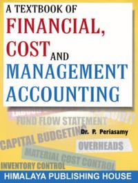 Image of Textbook of Financial Cost and Management Accounting