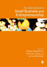 Image of The SAGE Handbook of Small Business and Entrepreneurship