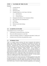Image of Unit-1 (BPA-011 State, Society and Public Administration)