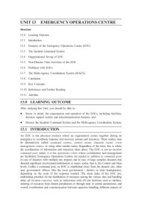 Image of Unit-13 (BPA-018 Disaster Management)