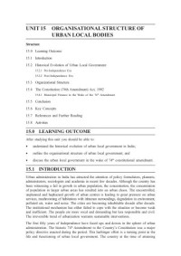 Image of Unit-15 (BPA-016 Decentralisation and Local Governance)