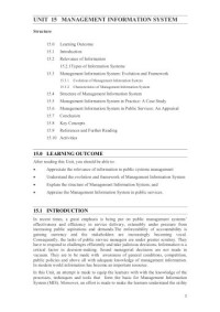 Image of UNIT – 15 MANAGEMENT INFORMATION SYSTEMS
