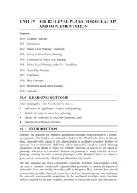 Image of Unit-19 (BPA-016 Decentralisation and Local Governance)