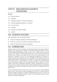 Image of Unit-19 (BPA-018 Disaster Management)