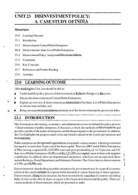 Image of Unit-23 (BPA-015 Public Policy and Analysis)