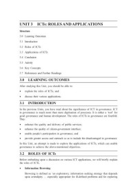 Image of Unit-3 (BPA-017 Electronic Governance)