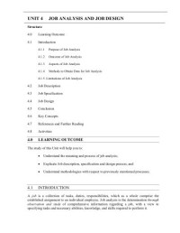 Image of Unit-4 (BPA-014 Human Resource Management)