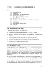 Image of Unit-5 (BPA-011 State, Society and Public Administration)
