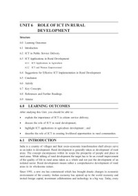 Image of Unit-6 (BPA-017 Electronic Governance)